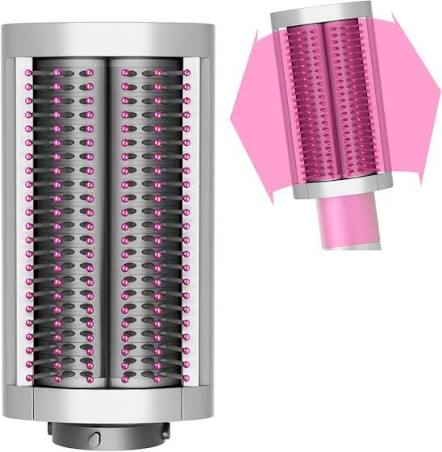 Soft smoothing brush attachment